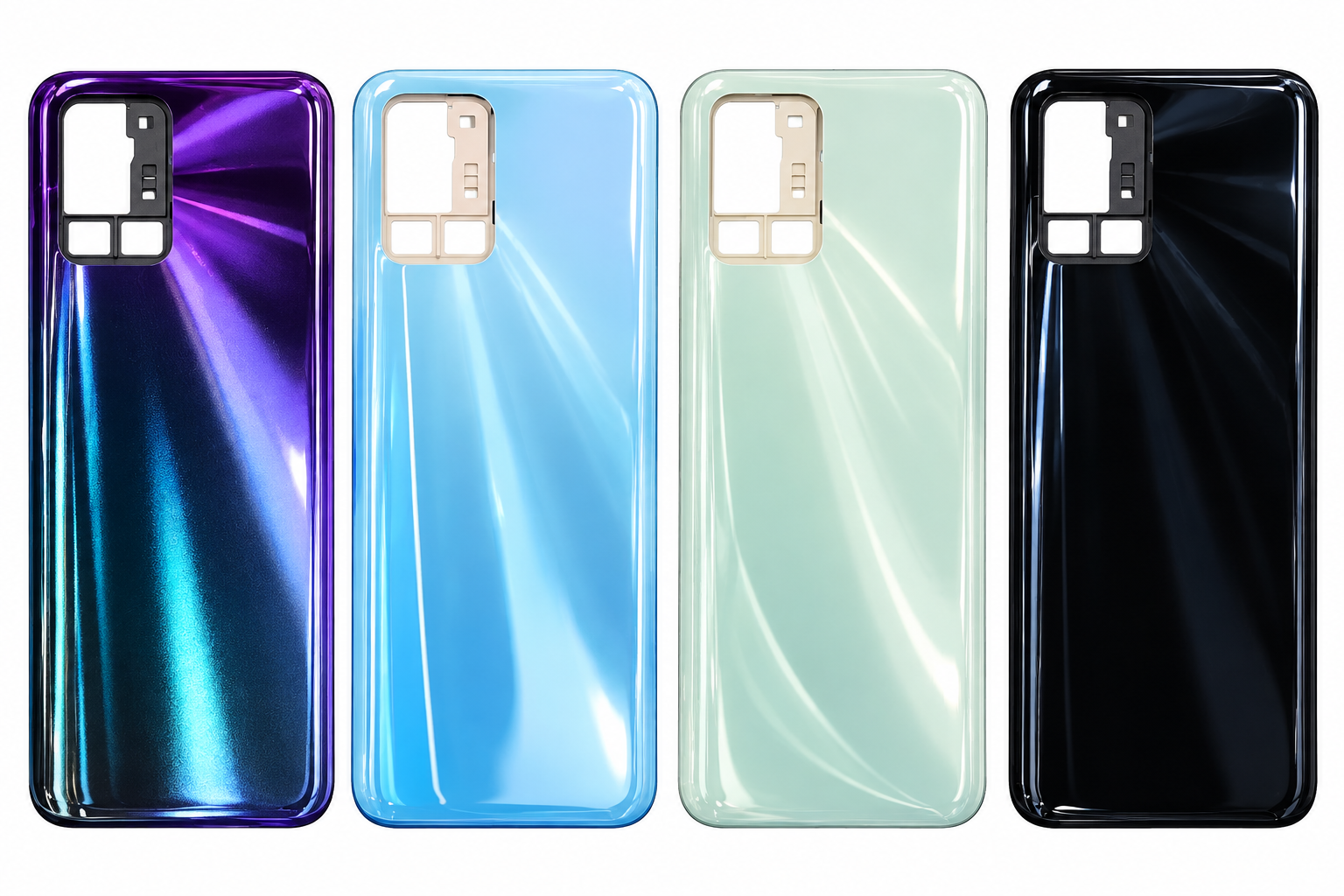 Compatible Replacement for OPPO A52 Back Panel – Purple, Blue, Green & Black